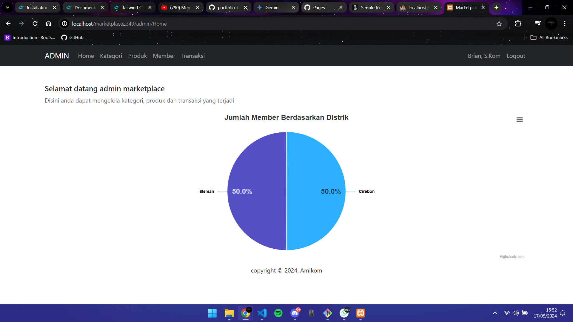 Marketplace Page